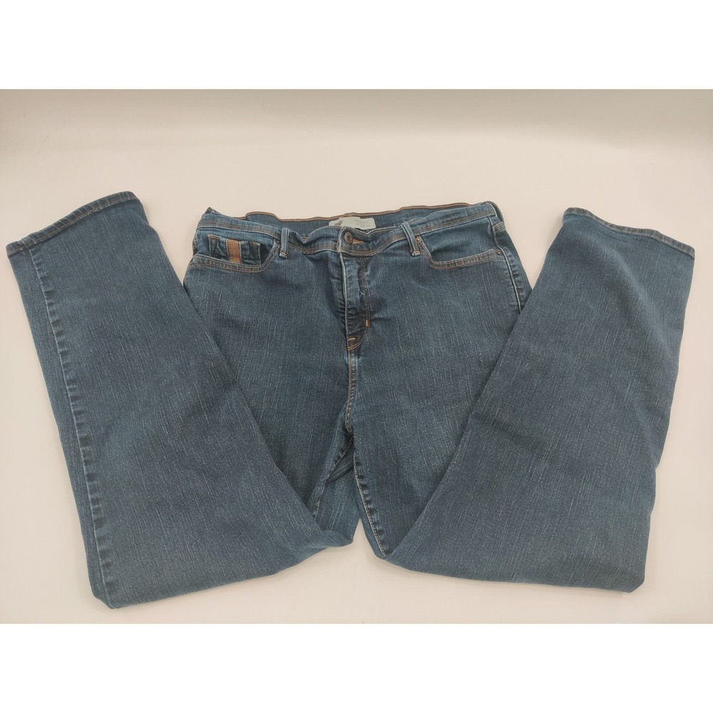 Levis 512 Perfect Slimming Straight Leg Jeans Blue Medium Wash 16S W33 L30